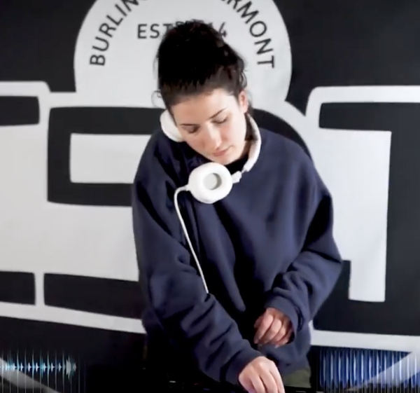 Molly Mood DJing