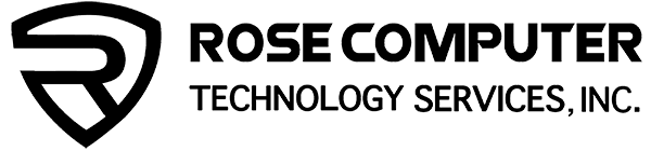 Rose Computer Logo